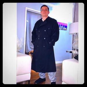 TOWNE LONDON FOG DOUBLE BREAST TRENCH SIZE 38 REG